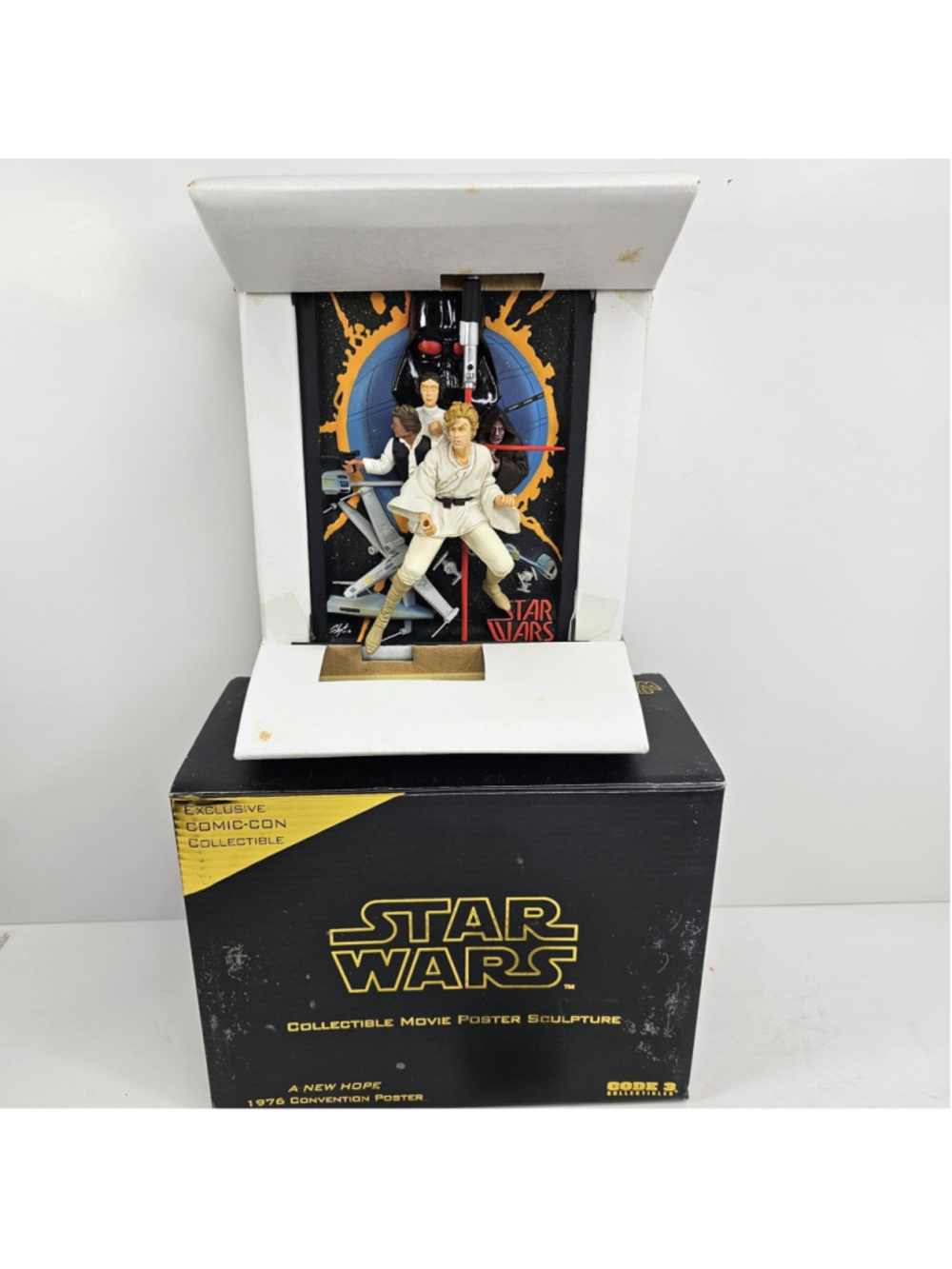 A New Hope Star Wars 1976 Movie Convention Poster Comic Con Code 3 Collectibles